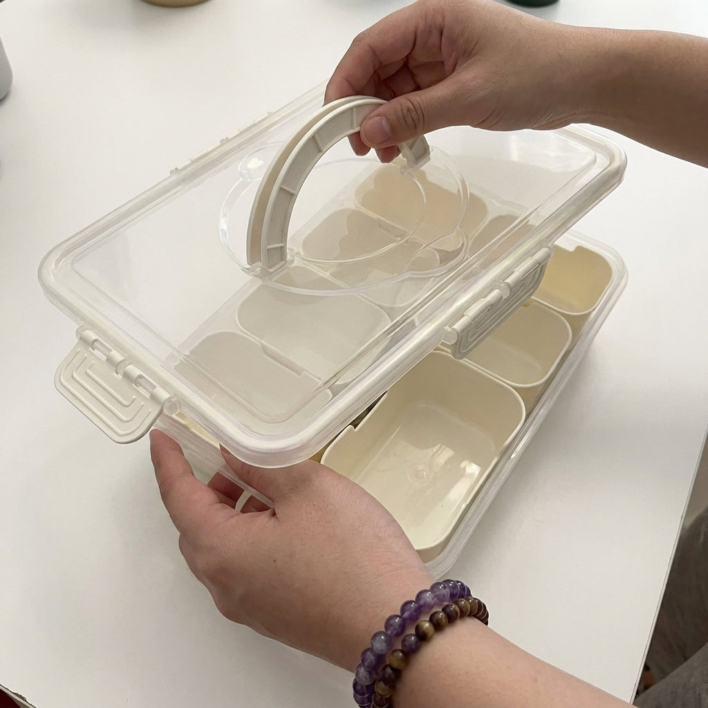SmartStore Food Tray - 8 Grid Snack Box Container