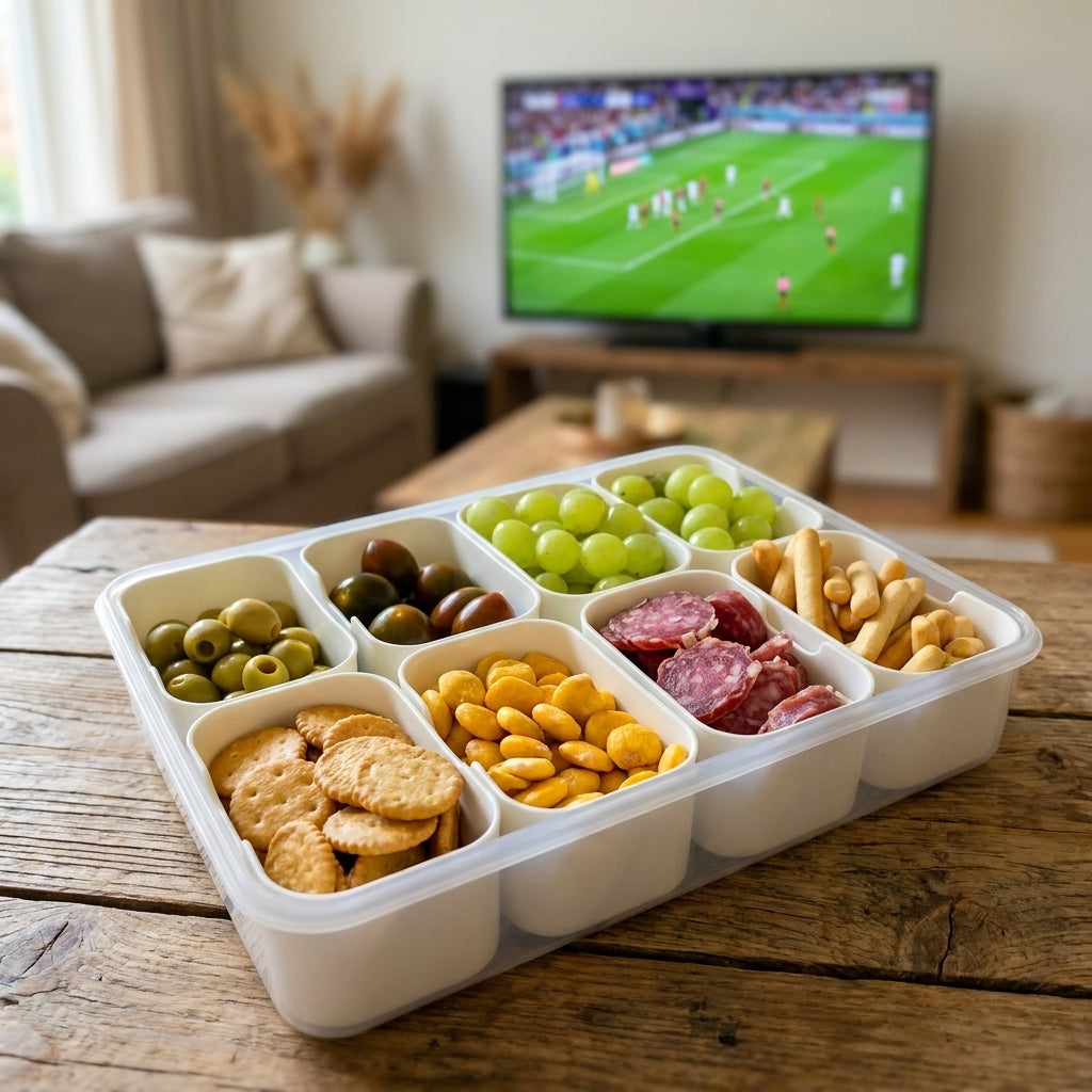 SmartStore Food Tray - 8 Grid Snack Box Container
