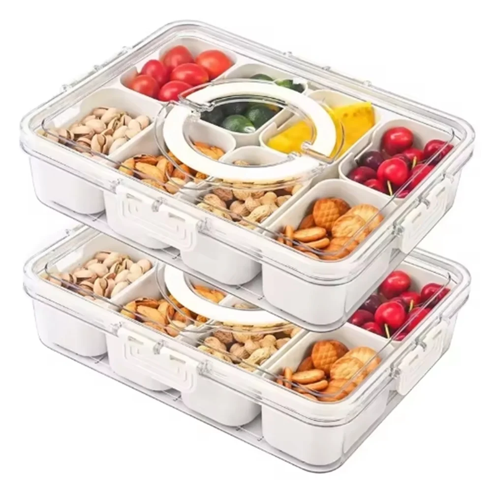 SmartStore Food Tray - 8 Grid Snack Box Container