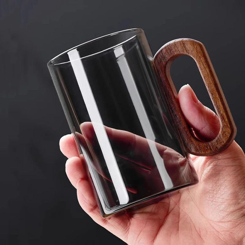 LuxeBrew - Designer Glass Cup