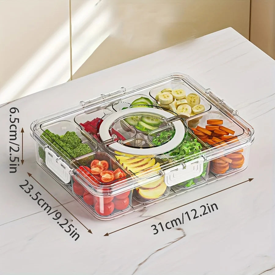 SmartStore Food Tray - 8 Grid Snack Box Container