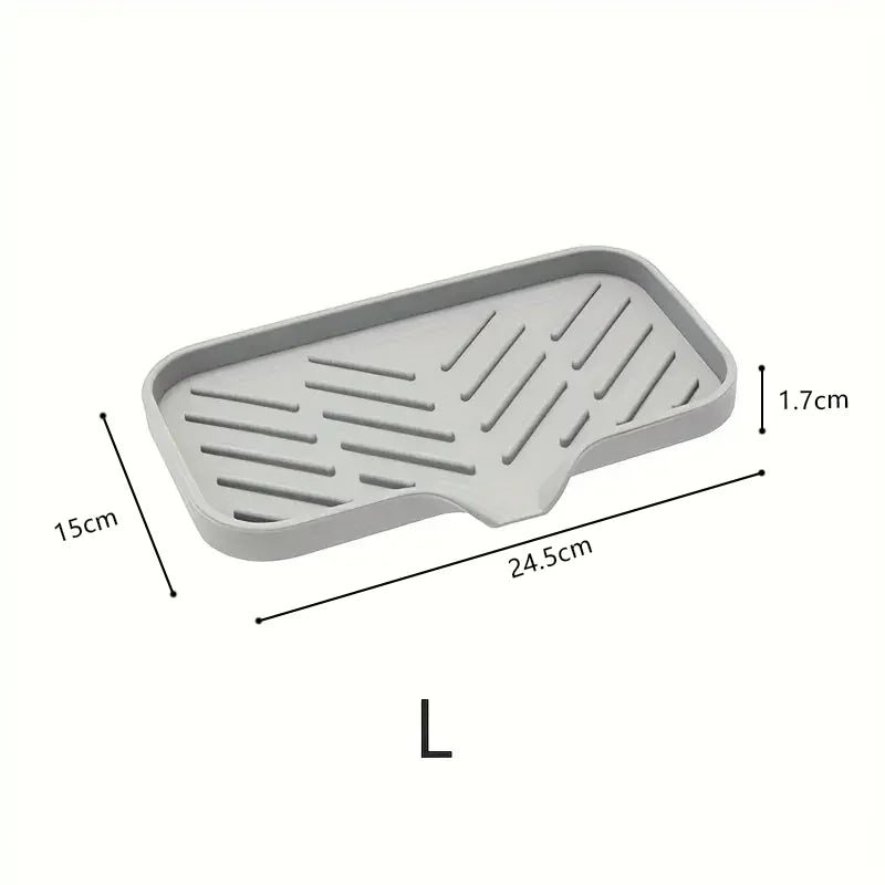 FlowDry Kitchen Tray - The No-Mess Sink Tray