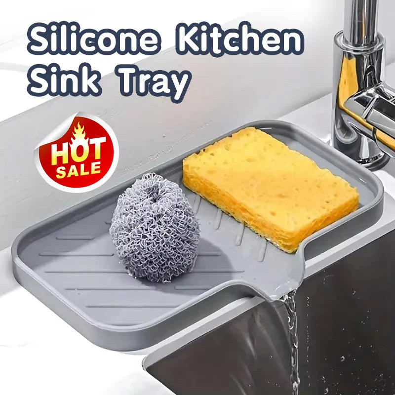 FlowDry Kitchen Tray - The No-Mess Sink Tray