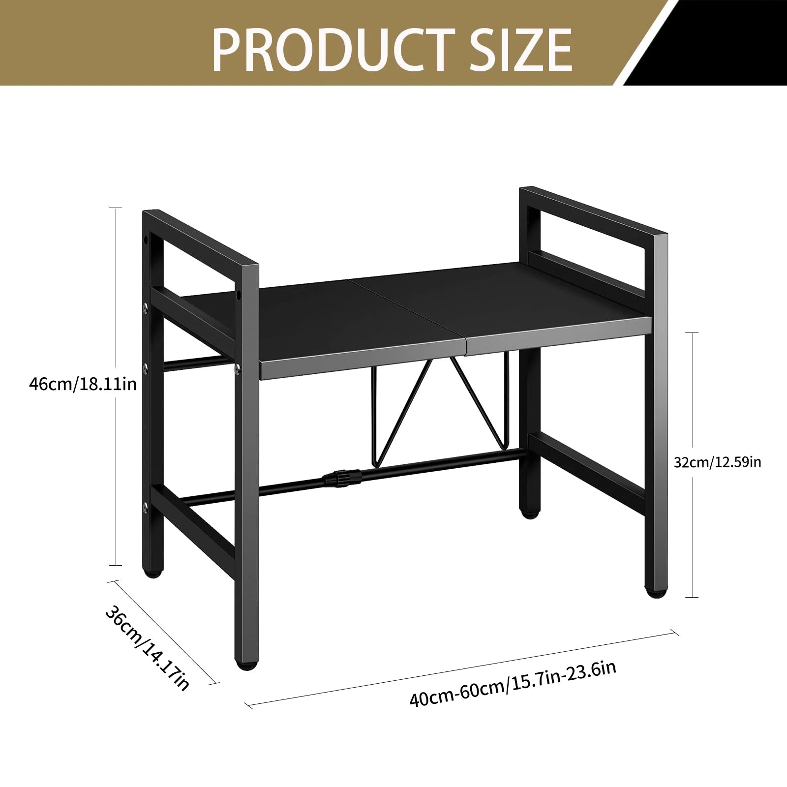 SpaceSaver Kitchen Rack