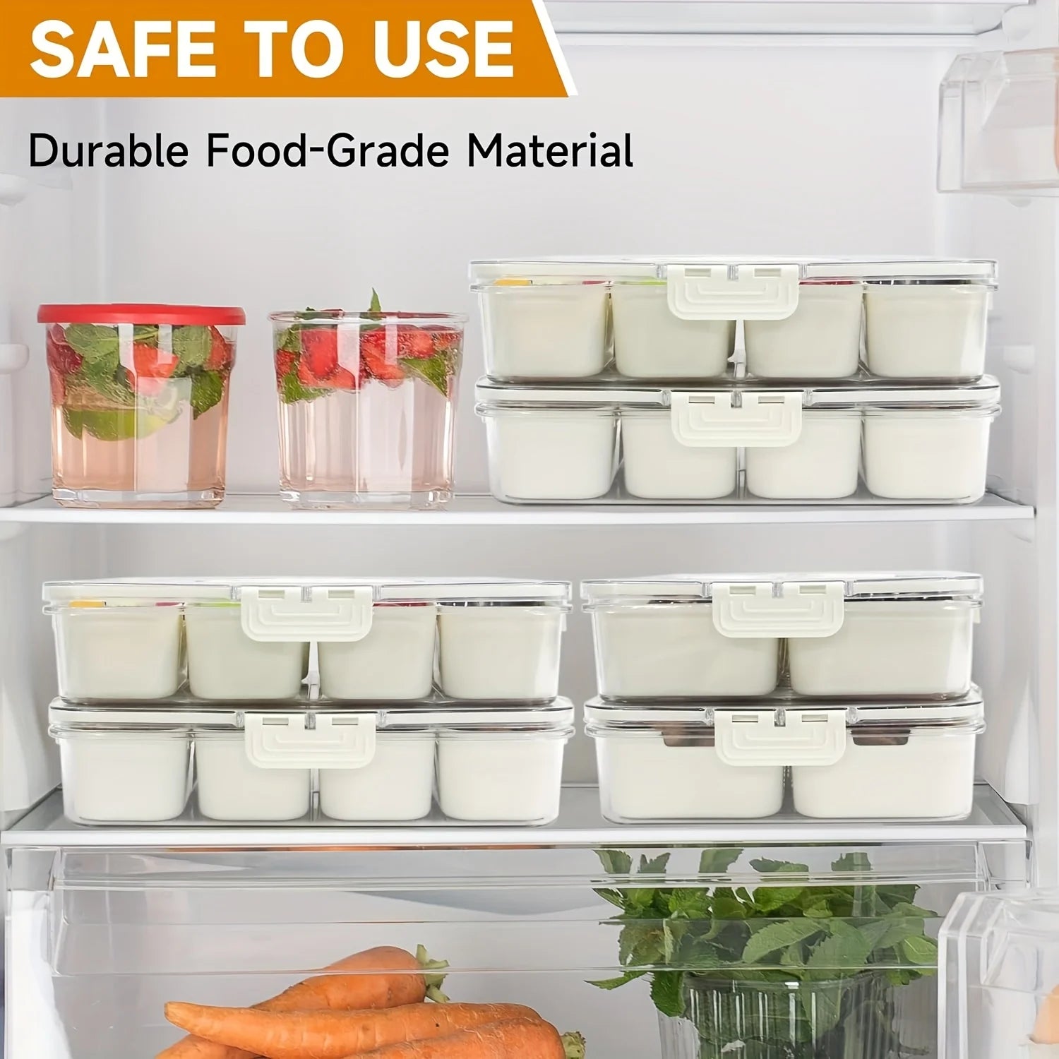 SmartStore Food Tray - 8 Grid Snack Box Container
