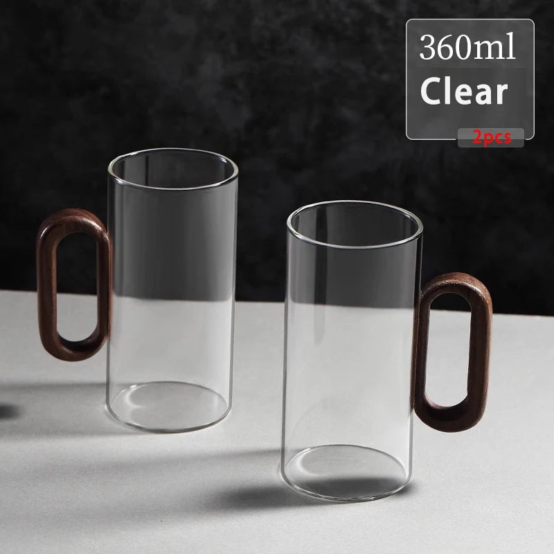 LuxeBrew - Designer Glass Cup