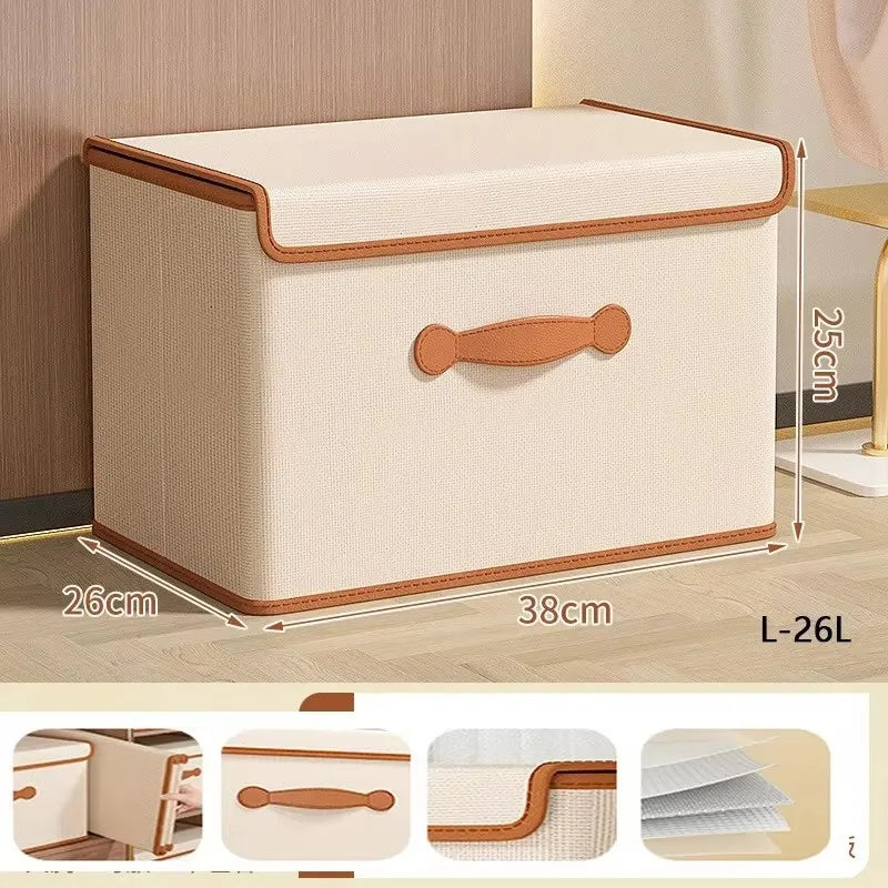 FoldCore - LinenStack Closet Storage Box System (LidLock Edition)