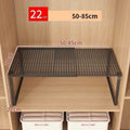 FlexiStack Expandable Closet Shelf Doubler (SpaceMax Grid Edition)
