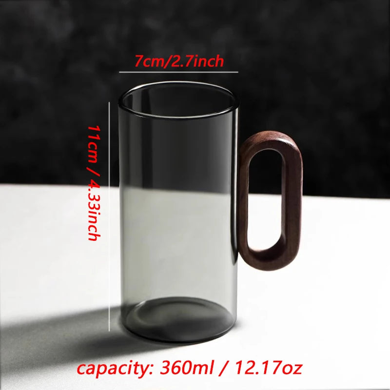 LuxeBrew - Designer Glass Cup
