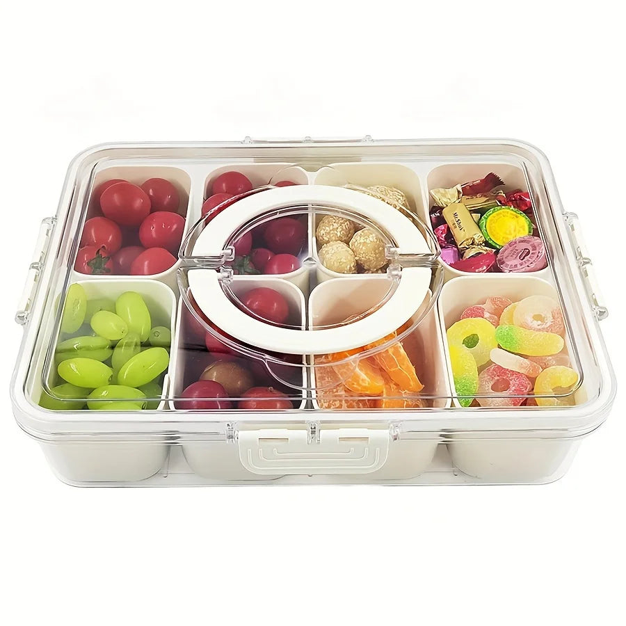 SmartStore Food Tray - 8 Grid Snack Box Container