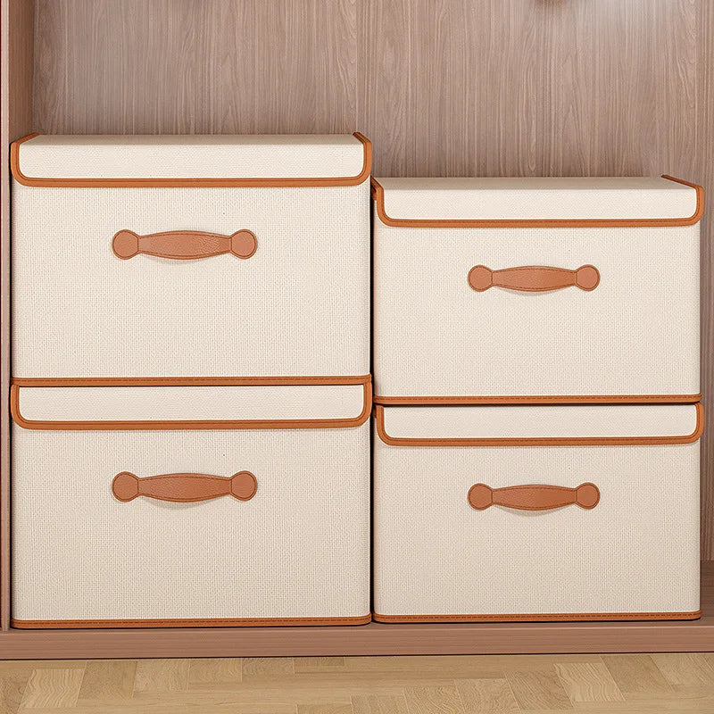 FoldCore - LinenStack Closet Storage Box System (LidLock Edition)