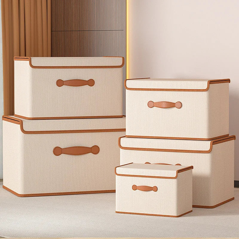 FoldCore - LinenStack Closet Storage Box System (LidLock Edition)