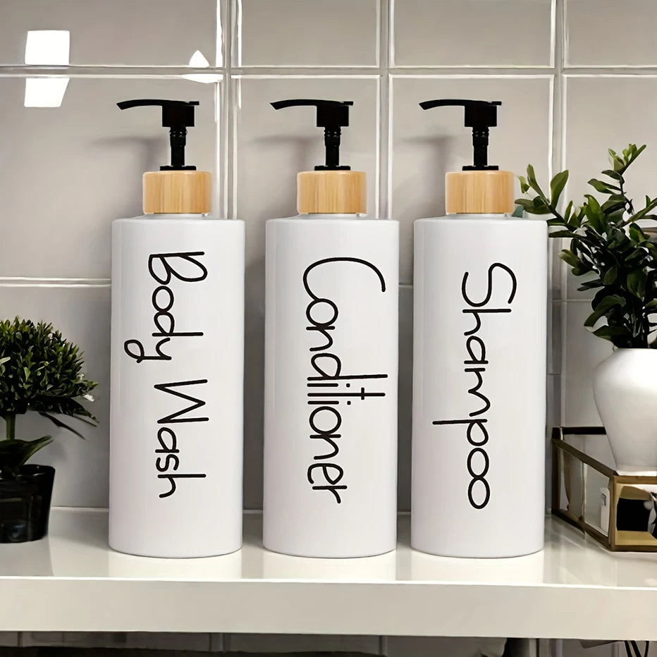SpaLabel Set - The Aesthetic Shower Upgrade Set