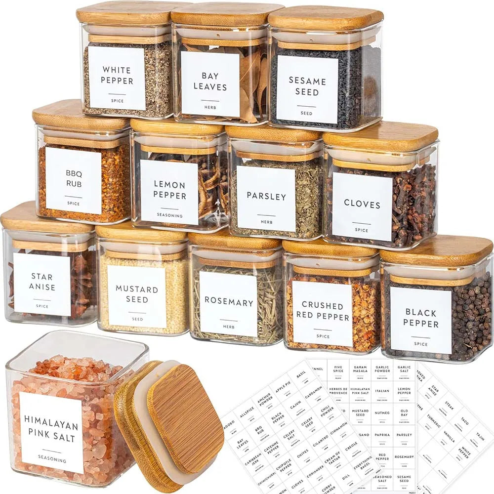 PureSpice Collection - The Aesthetic Spice Organizer Set