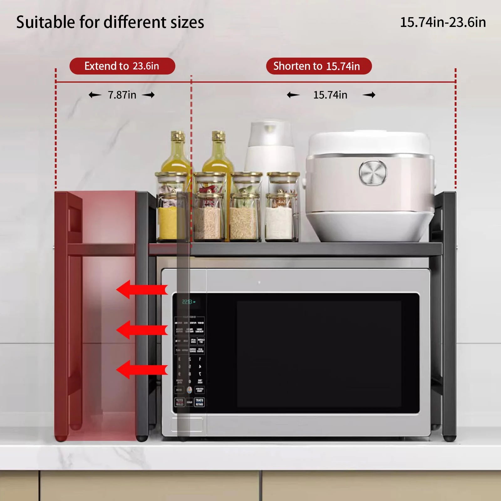 SpaceSaver Kitchen Rack