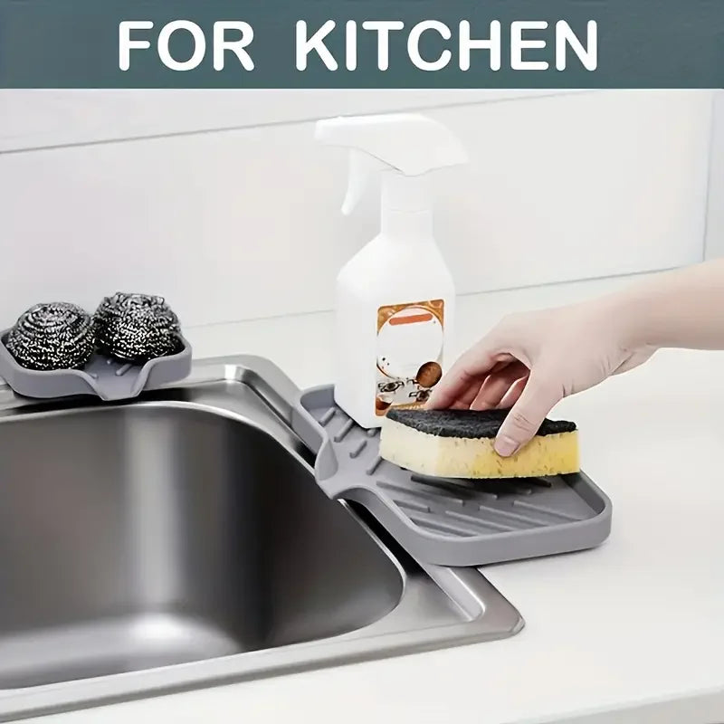 FlowDry Kitchen Tray - The No-Mess Sink Tray