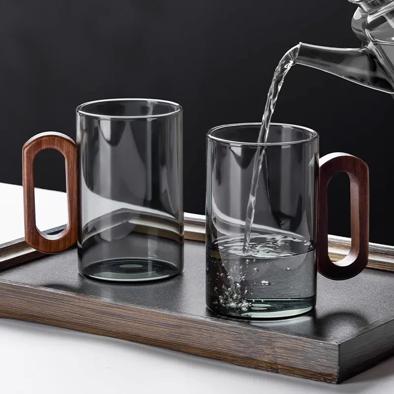 LuxeBrew - Designer Glass Cup