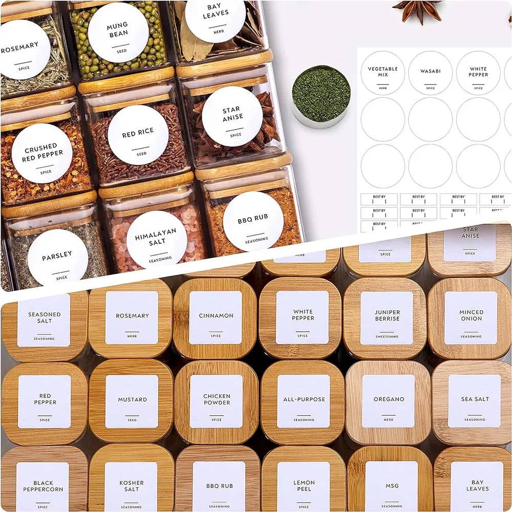 PureSpice Collection - The Aesthetic Spice Organizer Set