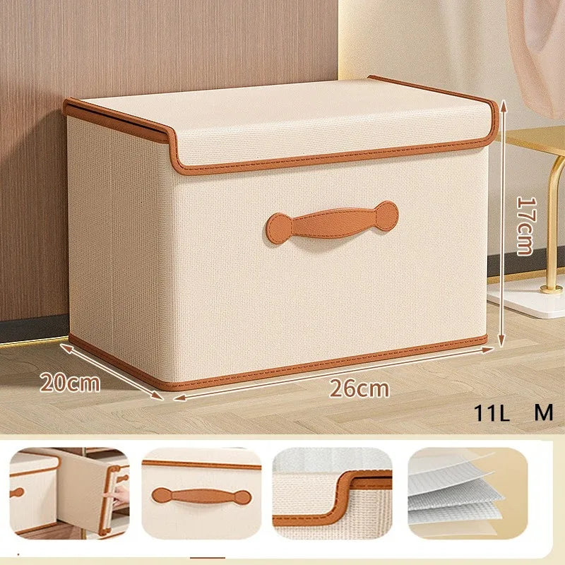 FoldCore - LinenStack Closet Storage Box System (LidLock Edition)