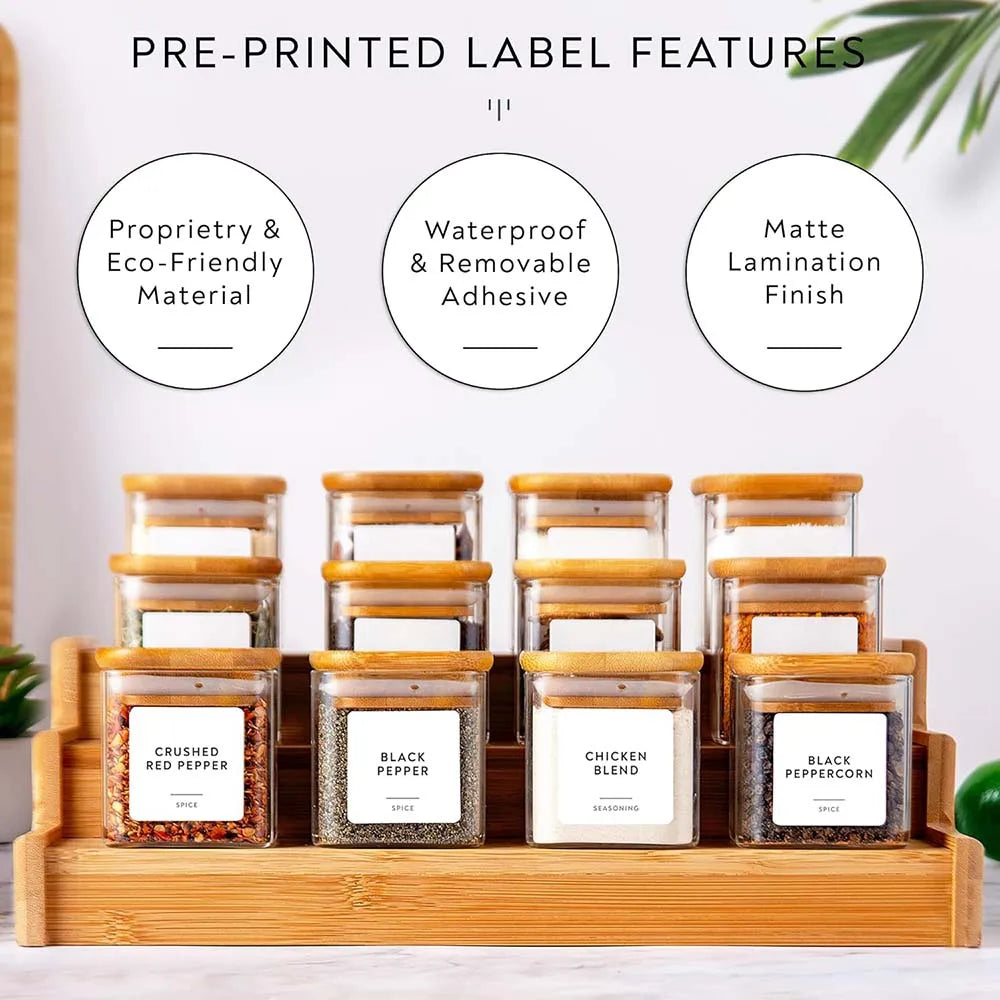 PureSpice Collection - The Aesthetic Spice Organizer Set