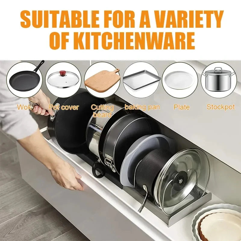 FlexiRack - Expandable Dish Organizer
