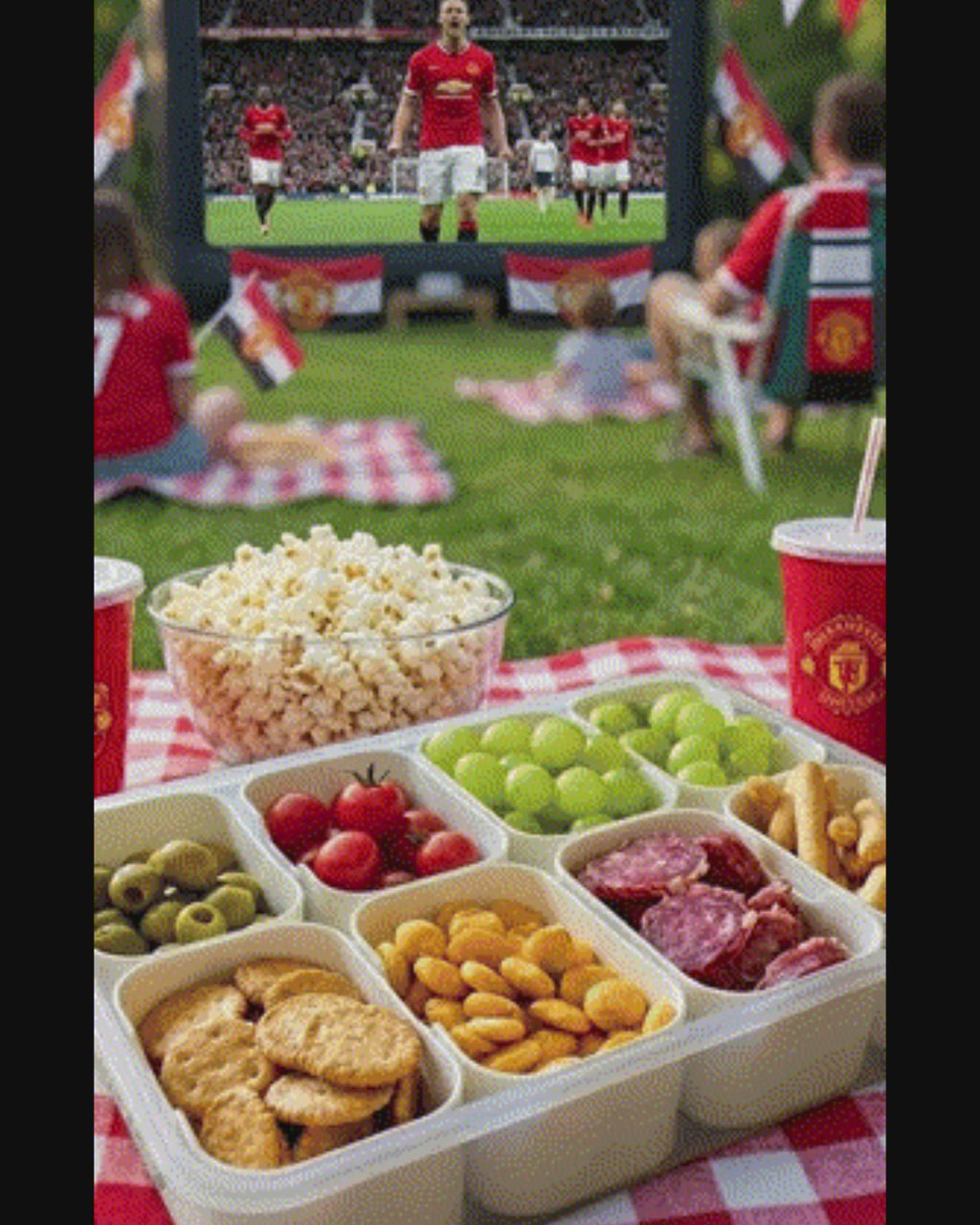SmartStore Food Tray - 8 Grid Snack Box Container