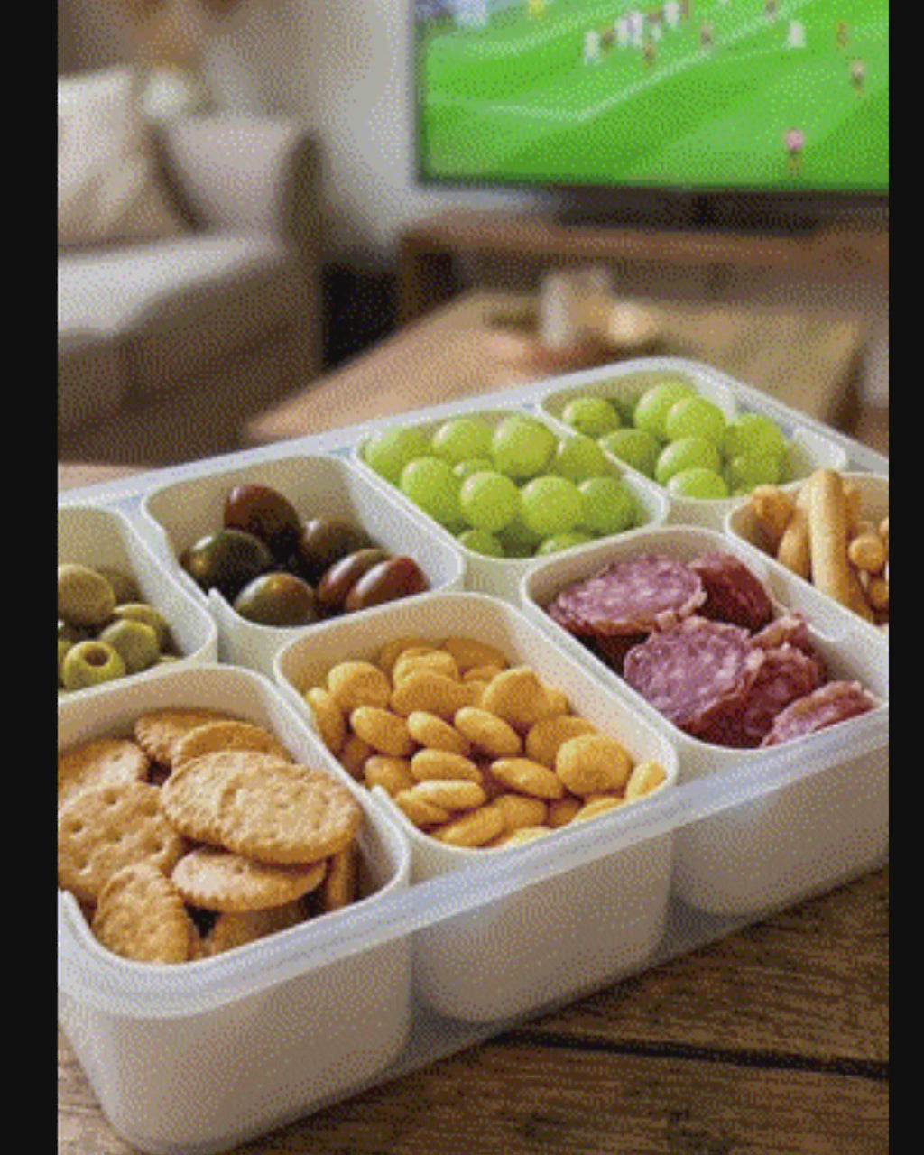 SmartStore Food Tray - 8 Grid Snack Box Container